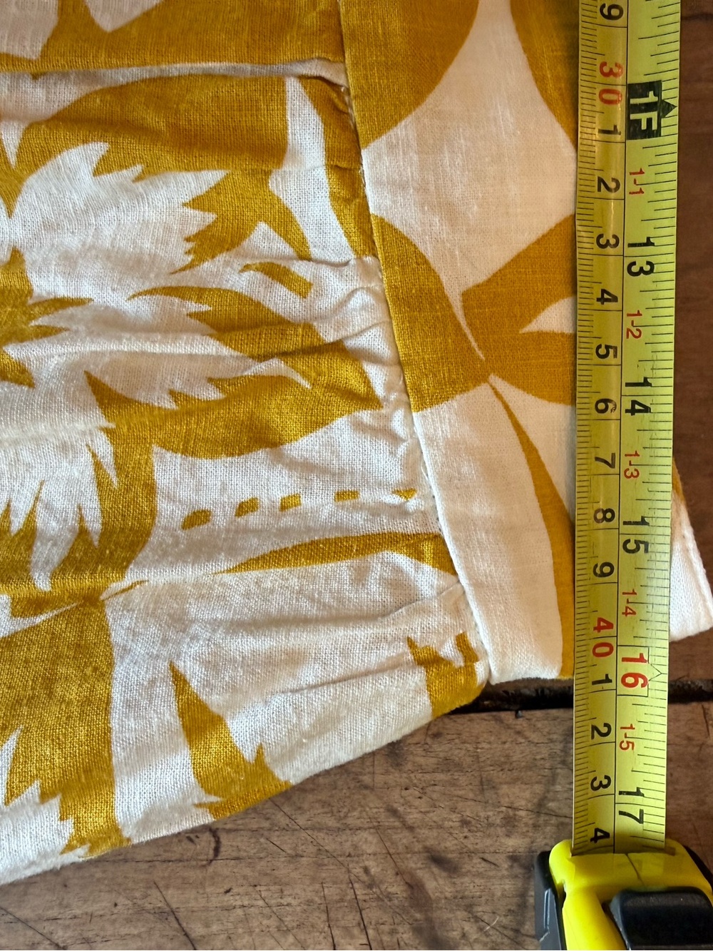 Madewell Mustard and White Floral skirt size xl and tank size small - Picture 11 of 17